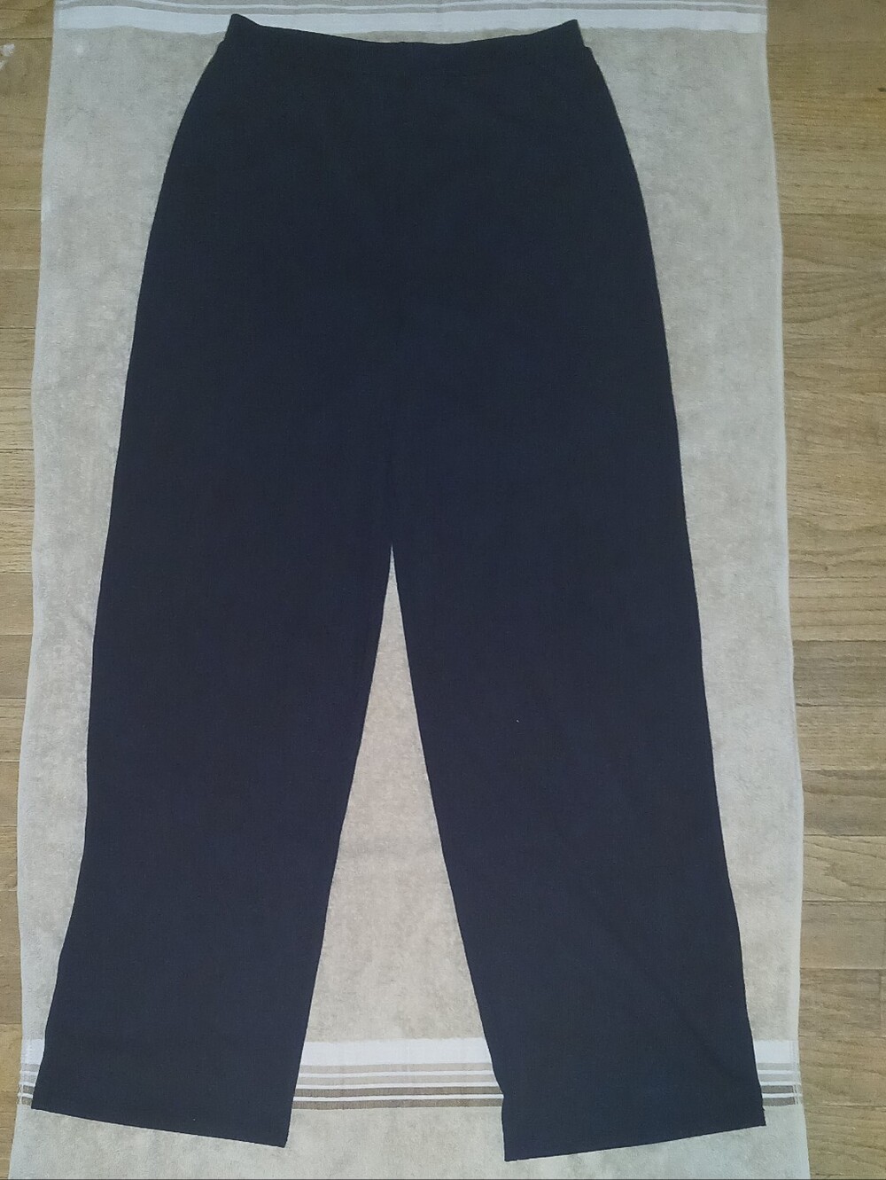 George Petite Black Trousers/Pants, Size Petite 4-6 Women's